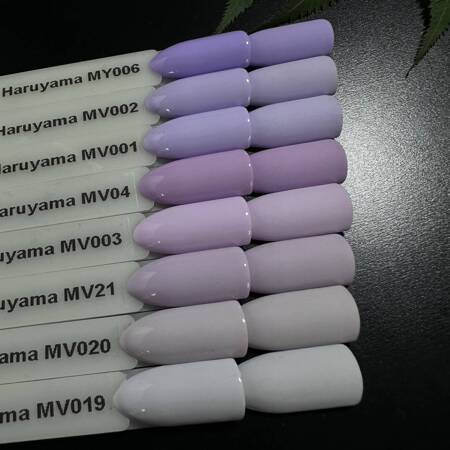 Гель-лак світло-фіолетовий з бузковим відливом Haruyama MV003 8ml