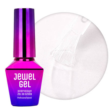 Гель UV/LED для кріплення декору на нігті Jewel Gel MollyLac 10g