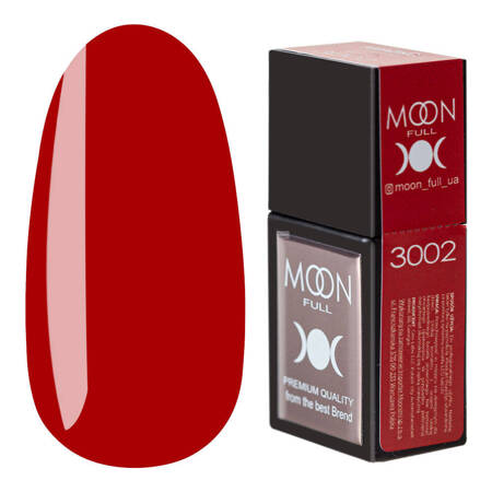 Кольорова база Moon Full Amazing Color Base 3002 червона полуниця 12ml