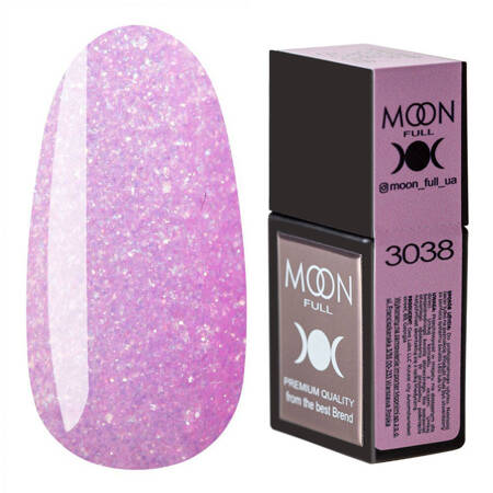 Кольорова база Moon Full Amazing Color Base 3038 фіолетовий з блиском 12ml