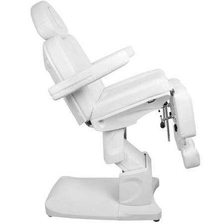Професійне електричне подологічне крісло для процедур педикюру AZZURRO 708AS PEDI, біле (3 мотори)