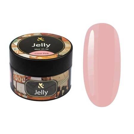 F.O.X Jelly Cover Pink будівельний гель желе, 30 ml